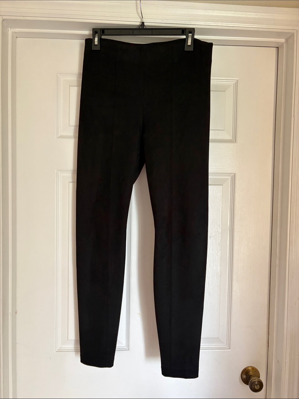 White House Black Market Women's Black Ponte Skinny Pants